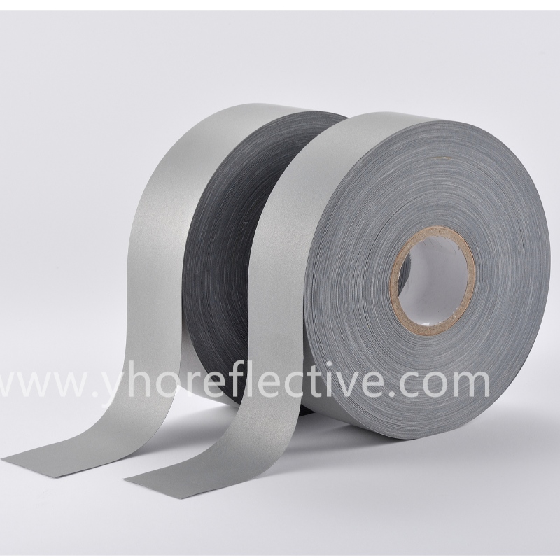 Y-6005II Silver reflexive T/C Band - Industrial washing reflexive tape